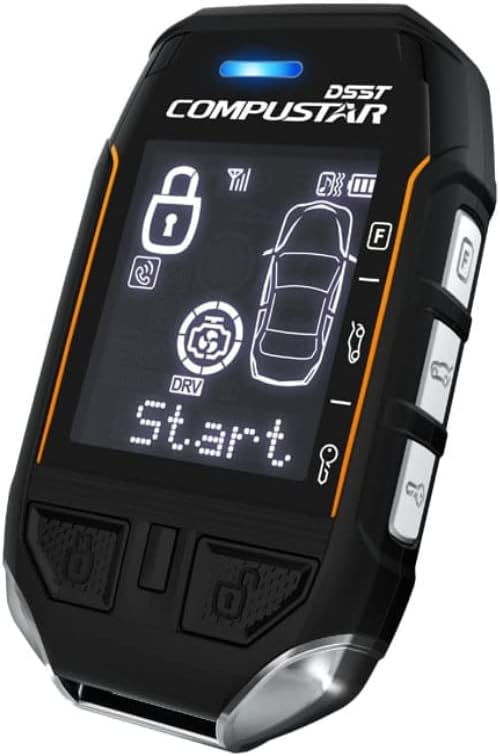 Compustar CSX9900-AS All-in-One 2-Way Remote Start & Alarm Bundled with + (1) Bypass Module and (1) Drone Mobile Module Package