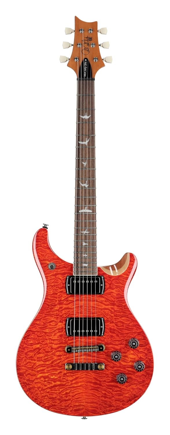 PRS SE McCarty 594 Exclusive Quilt, Blood Orange