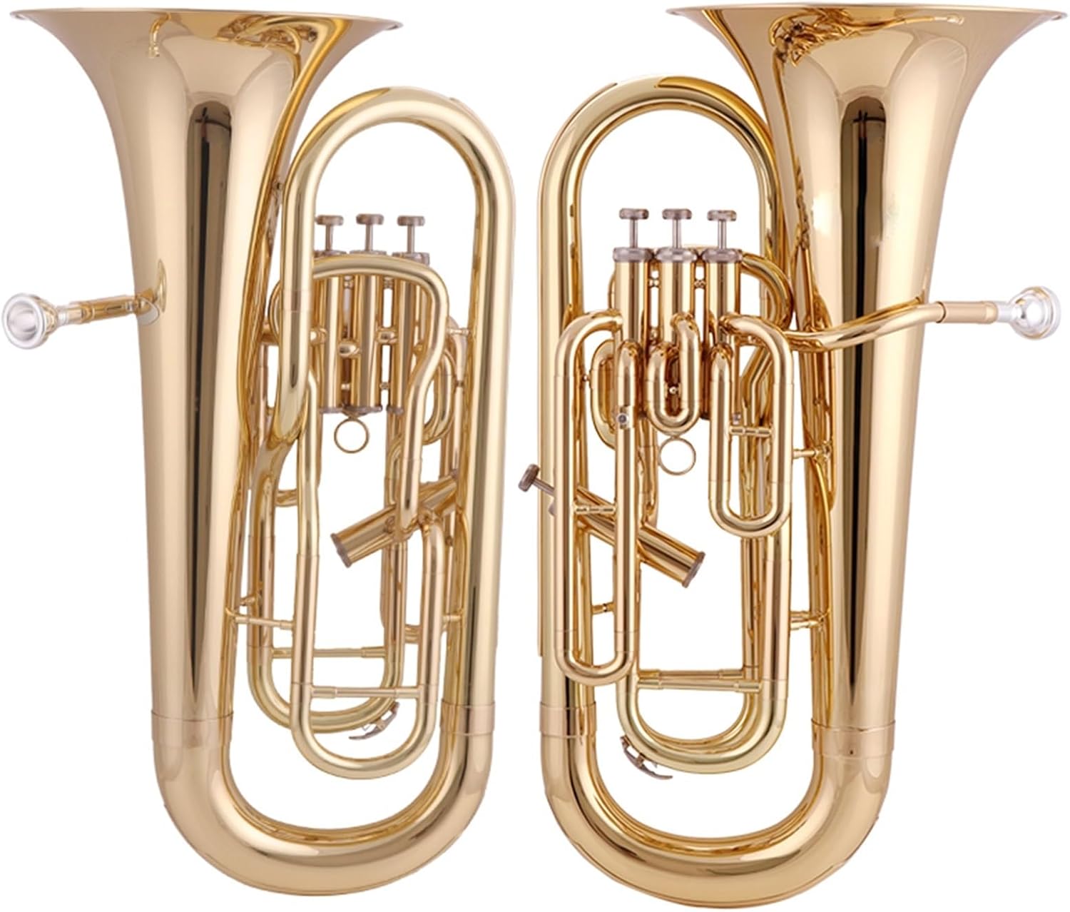 Beginner euphonium Euphonium With Upright Keys, B Flat, Upright Keys, Four Keys, Side Keys, Professional Playing Tuba Instrument