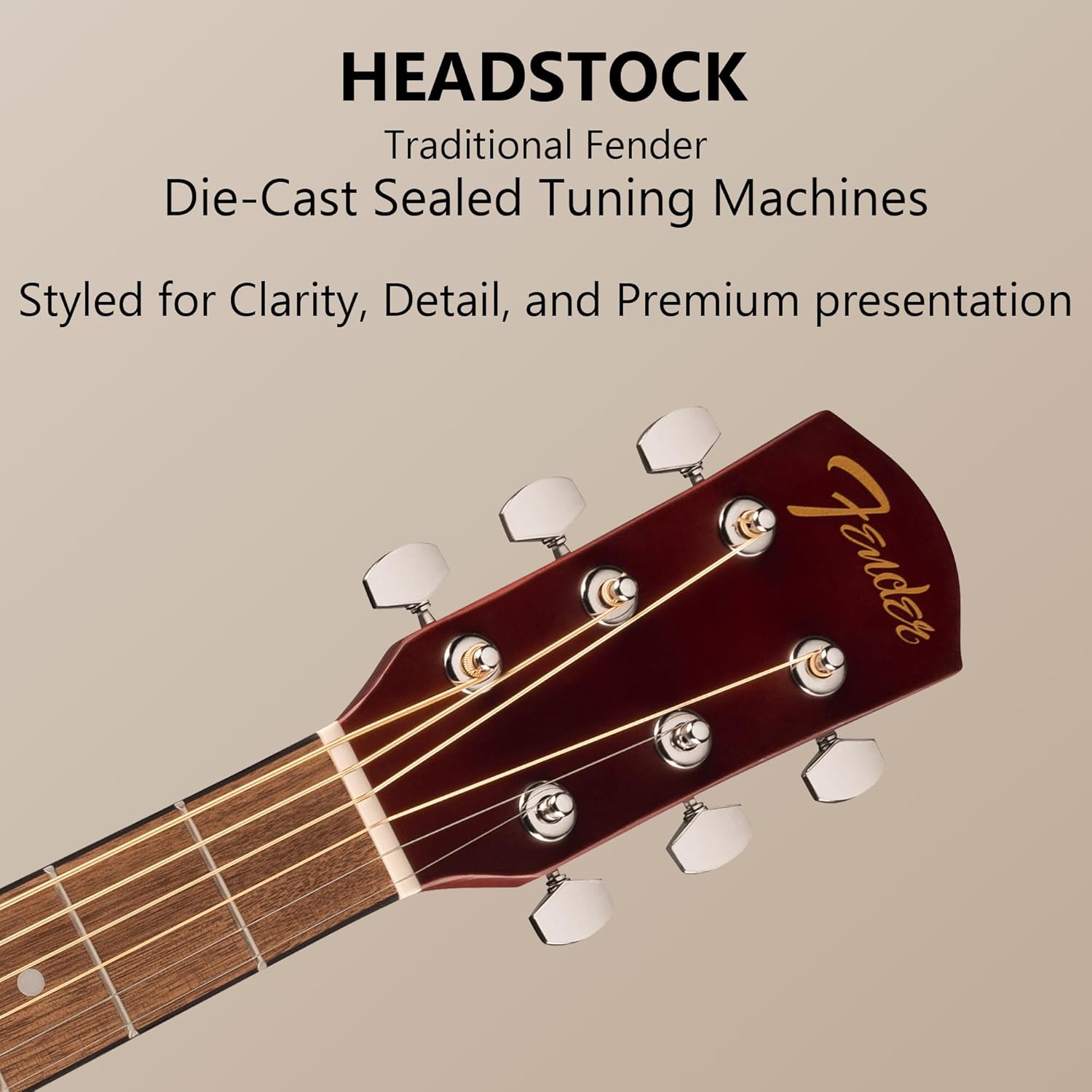 Fender FA Series Dreadnought Acoustic-Electric Guitar - Natural Bundle with Gig Bag, Strap, Strings, Picks, and Austin Bazaar Instructional DVD