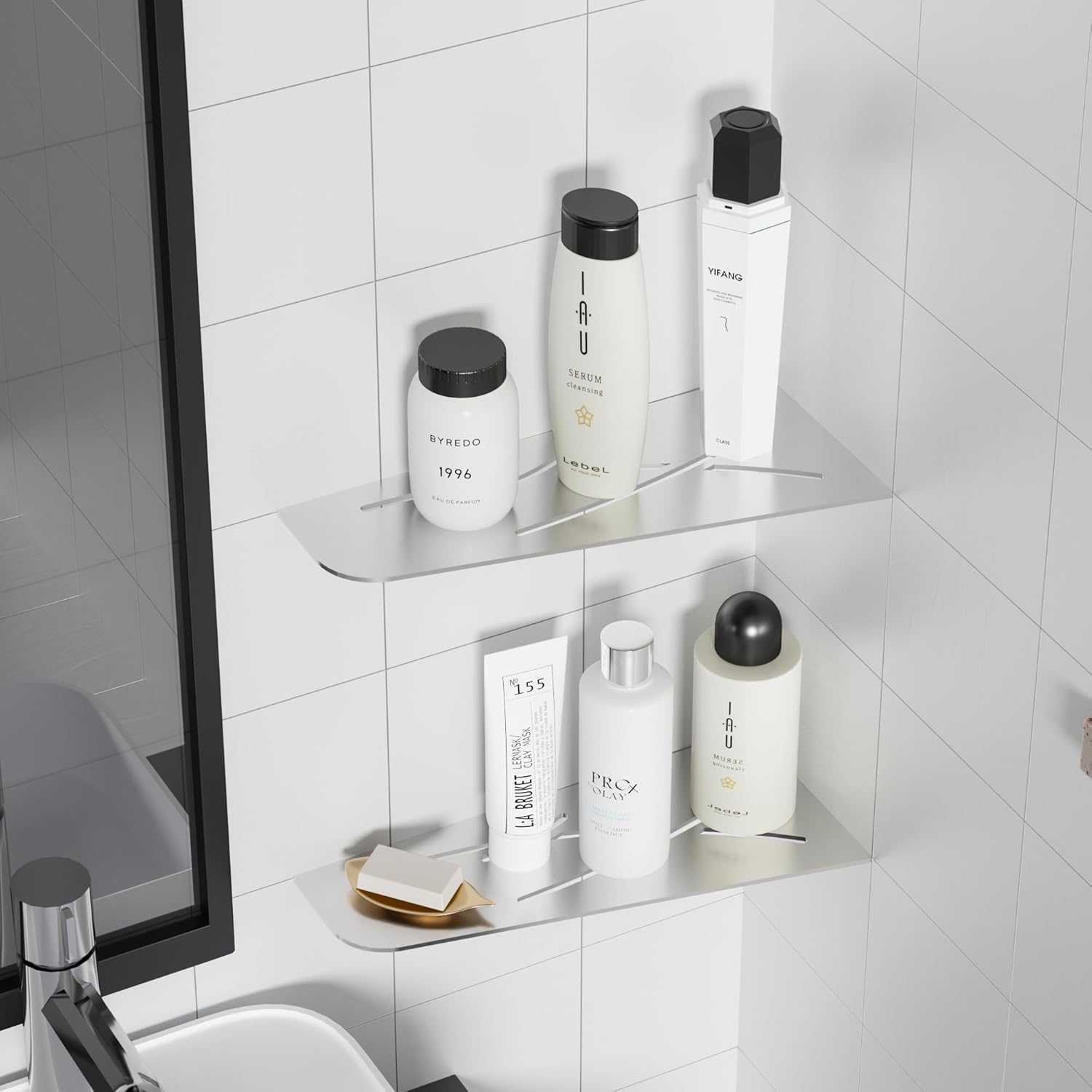 Shower Corner Shelf 304 Stainless Steel 12