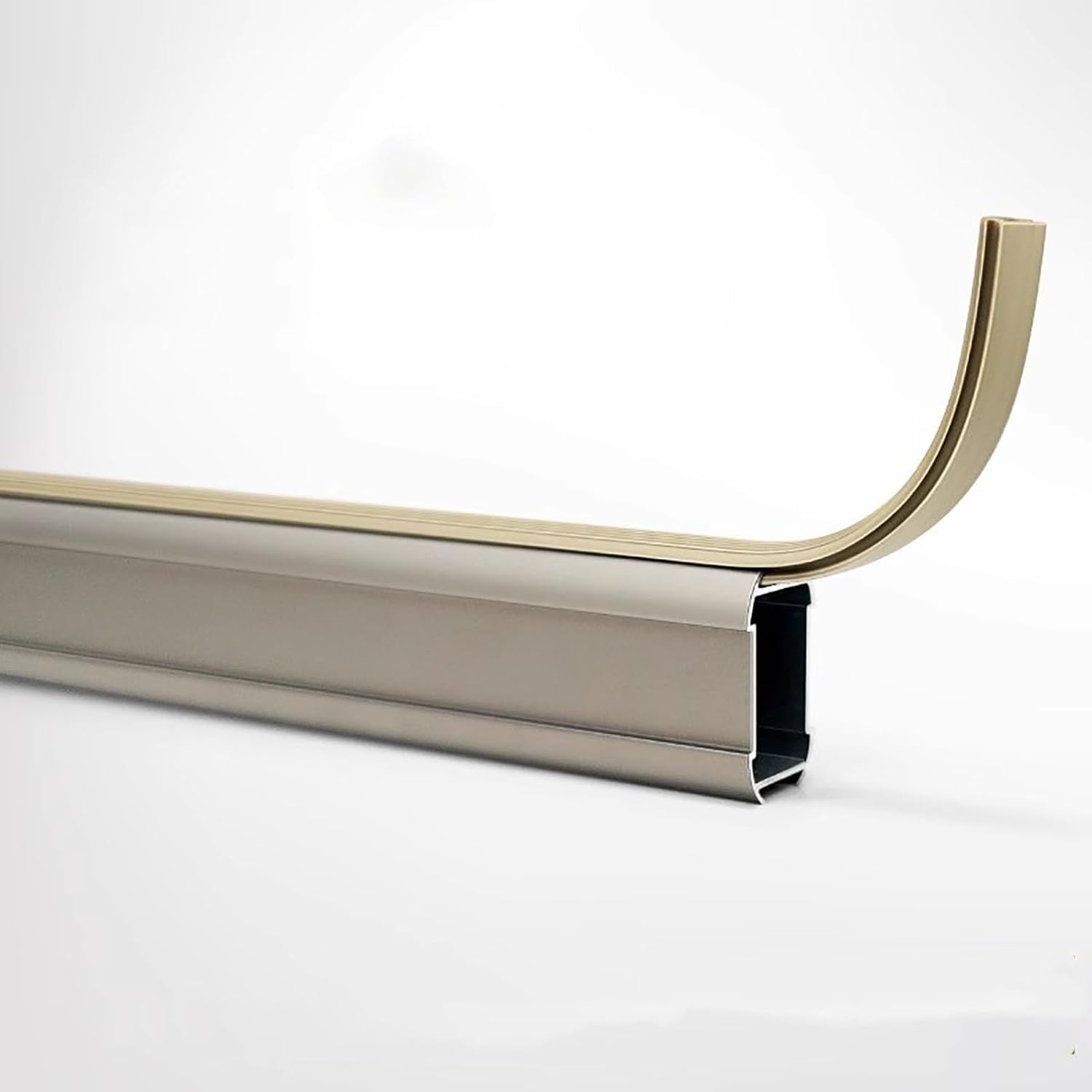 Corner Wardrobe Support System w/Connector, Closet Organizer Rods for Hanging Clothes, Coats Garment Hanger Rail for Top Mount, Storage Holders(Gold,120cm(47 1/4