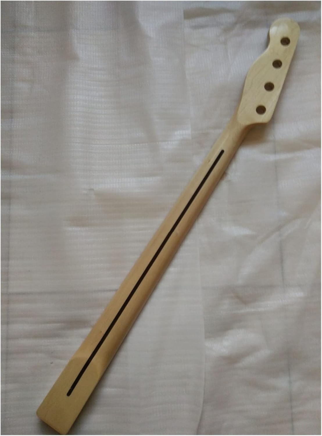 4 String Maple 20 Fret Neck Electric Bass Guitar Parts Replace for Tele Style Electric Guitar Neck