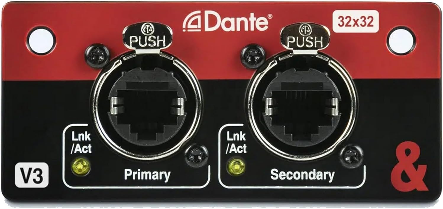 Allen & Heath SQ Dante 32 32 x 32 SQ Series Dante Card