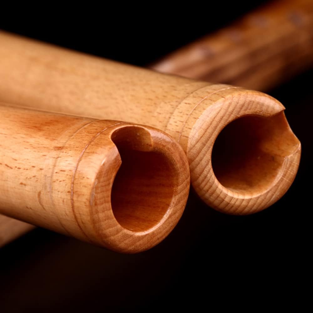 Bamboo Flute Short Flute Professional Vertical Flute 6/8 Holes Musical Instrument Flute Woodwind Instrument Flute Beginner Flute for Beginner