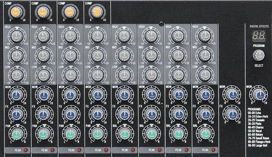 Samson MixPad MXP144FX 14-Input USB Mixer with FX