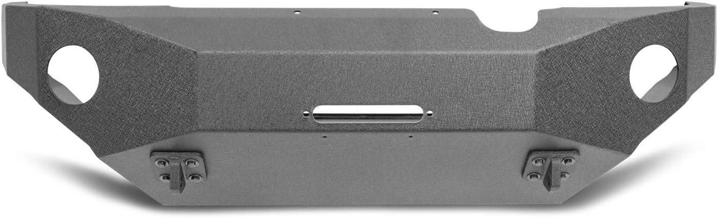 Body Armor 4x4 (TC-19336) Black Steel Front Winch Bumper for Toyota Tacoma