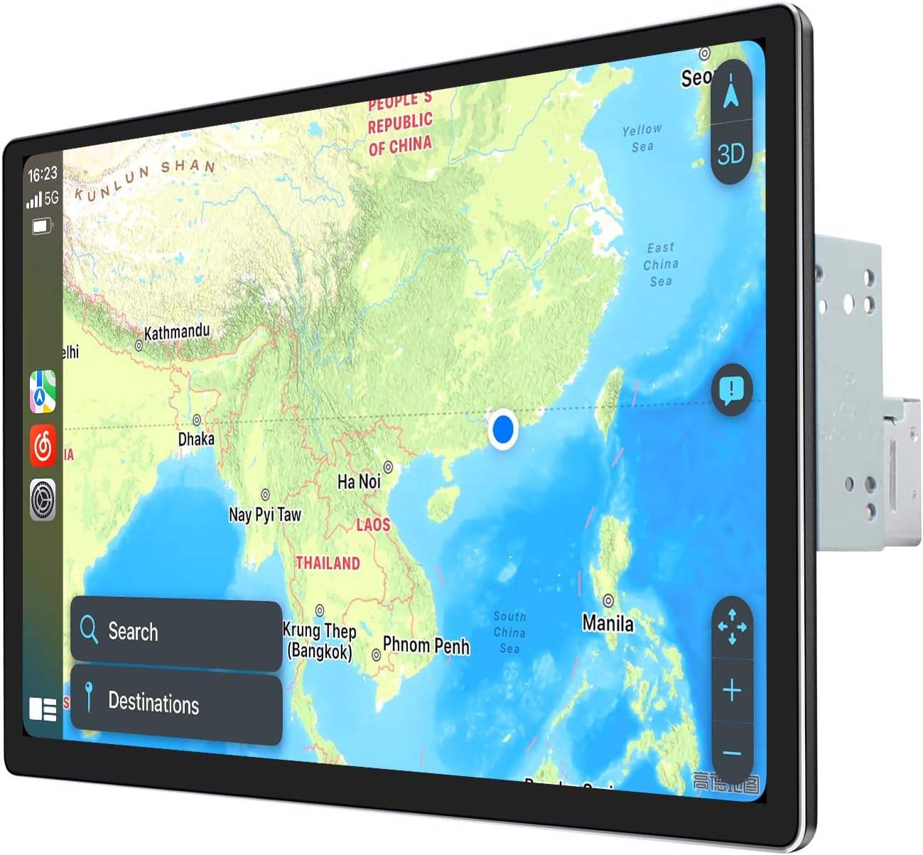 Joying Double Din Android Auto 12.95 Inch Car Stereo with Apple Carplay, Android 13 Head Unit 4GB+64GB Touch Screen Radio with Mirror Link, AM/FM, Bluetooth, SWC, GPS(JY-UTD14N4)