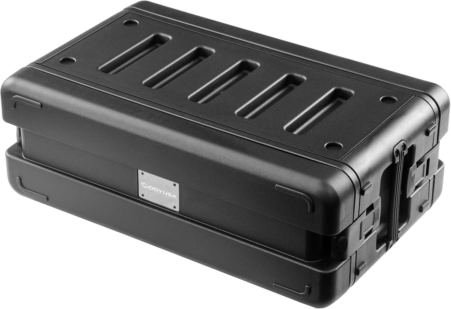 Odyssey Watertight 3U XS Rack Case with 4 Microphone Compartments