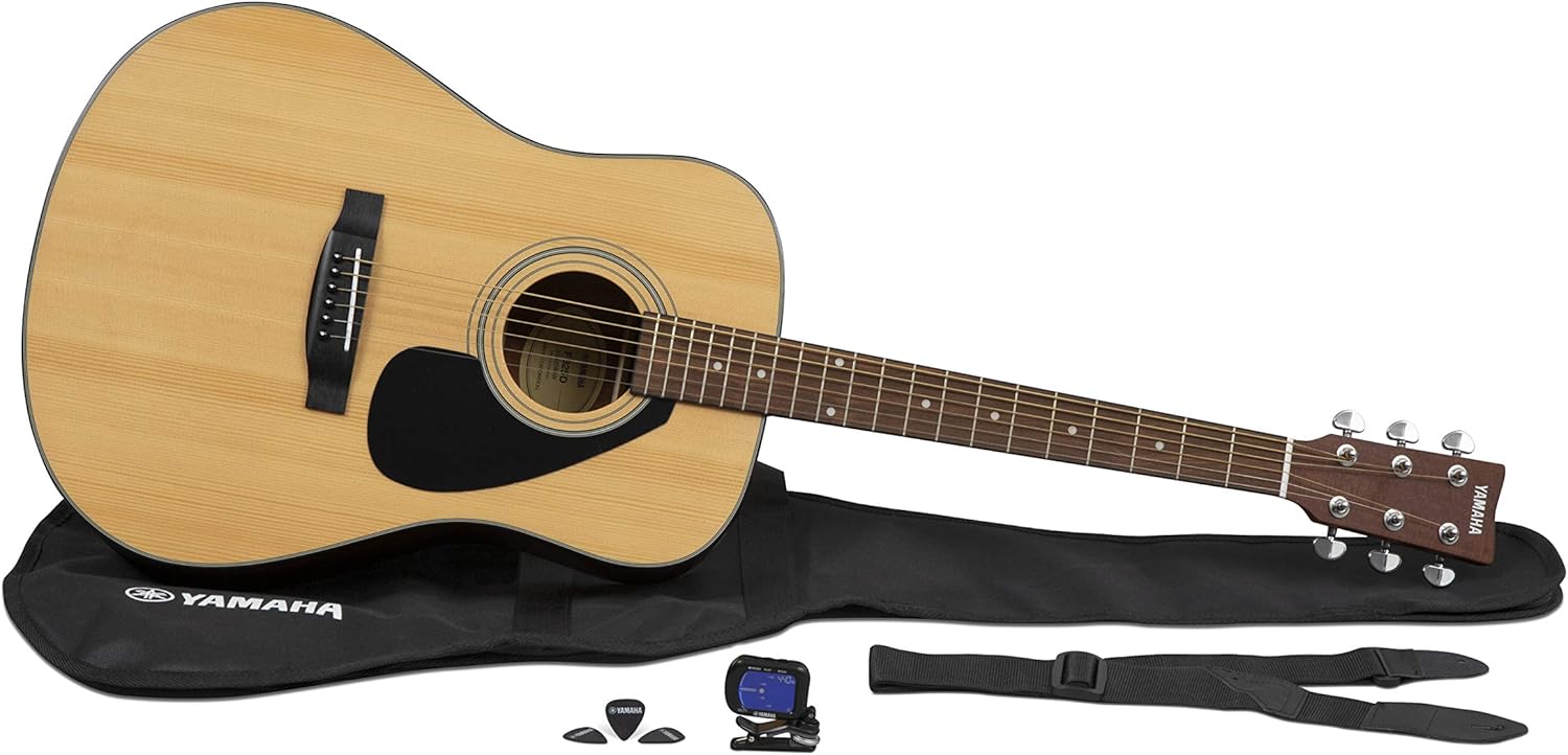 Yamaha GigMaker Acoustic Guitar Bundle with Guitar Stand