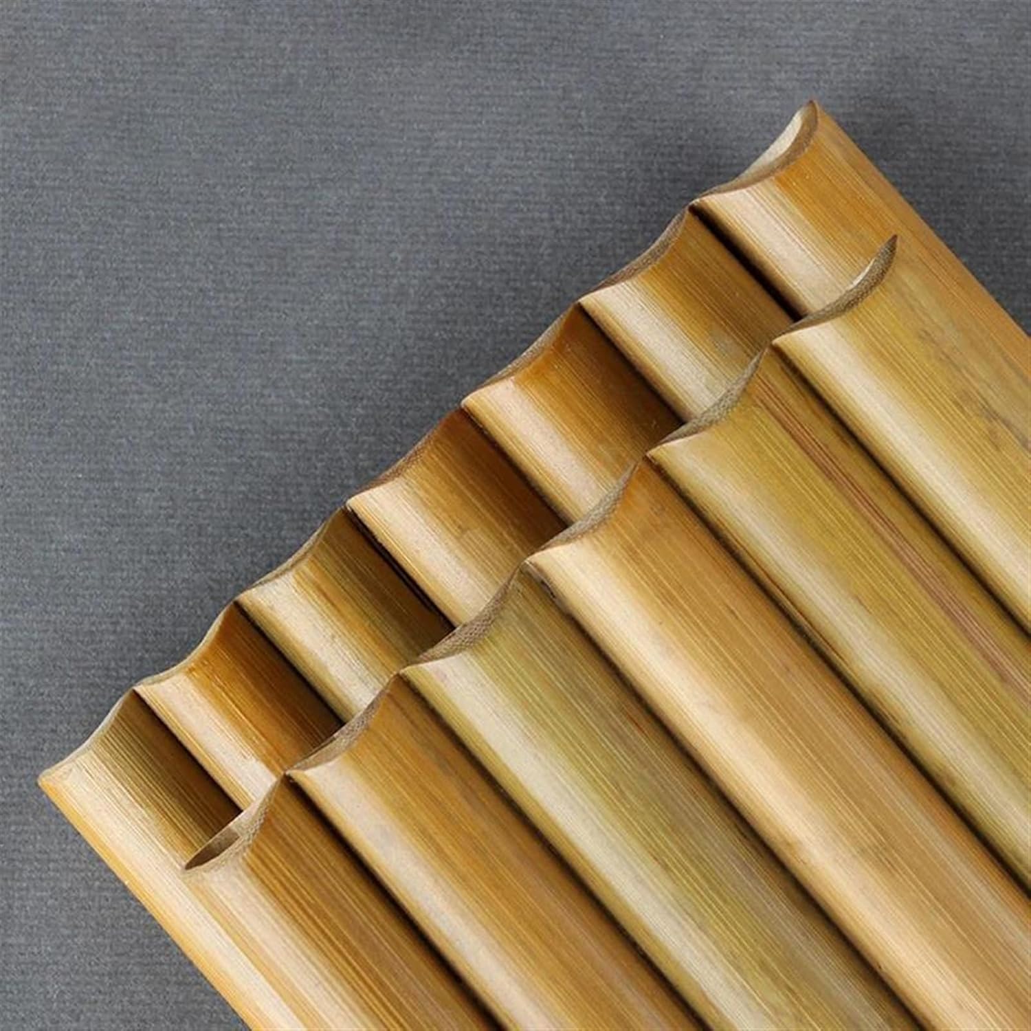 13 Pipes C/G Pan Flute Double Pipes Pan Pipe Traditional Woodwind Musical Instrument For Musical Lover (Color : RIGHT-G)