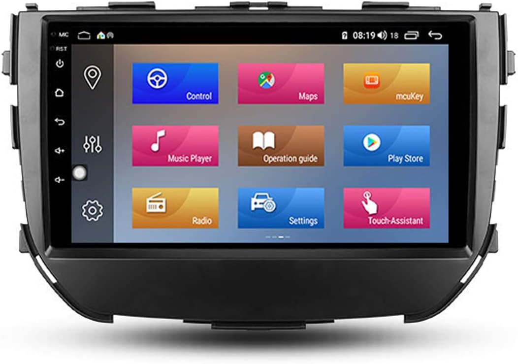 Double Din Car Stereo for Suzuki Vitara Brezza 2016-2019, 9 Inch Touch Screen Car Stereo with Bluetooth, EQ Car Audio Receivers, Mirror Link, Backup Camera, FM Car Radio