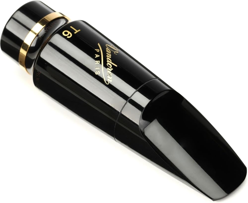 Vandoren SM822E T6 V16 Ebonite Tenor Saxophone Mouthpiece , black