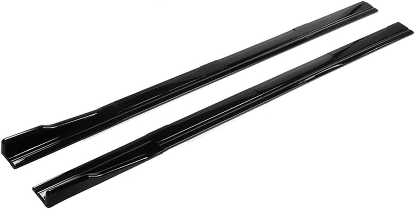 Side Skirts 8pcs 2.2m Car Side Skirt Extension Splitter Winglet Side Wing Bumper Lip Compatible for BMW G30 G31 Sport 2017-2019