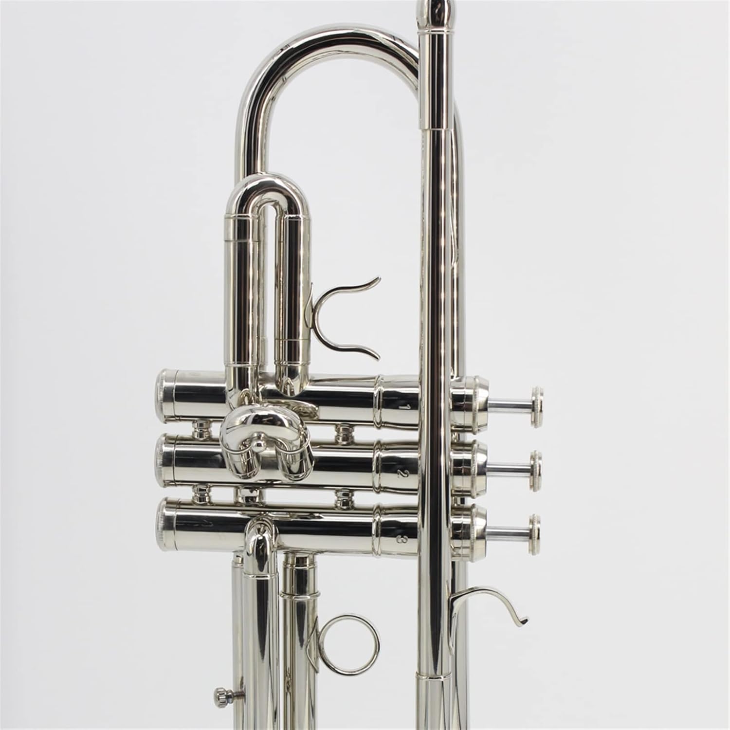 KESHUO Quality Gold Lacquer Trumpet Bb Flat Brass Wind Instruments with Case Gloves Mouthpiece Trumpets