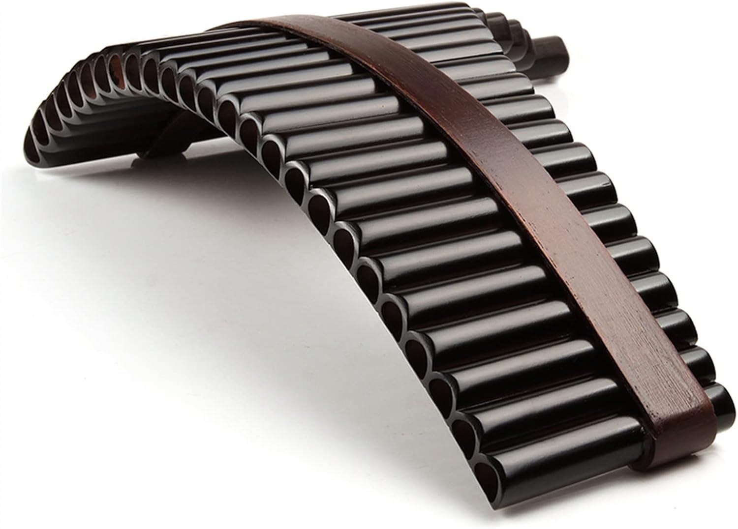 25 Pipes C Key Pan Flute Traditional Woodwind Instrument Bamboo Handmade Pipe Left Hand