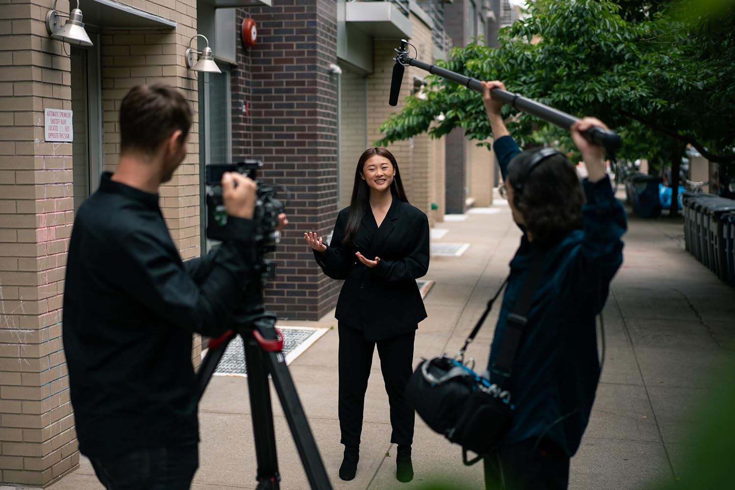 SENNHEISER Wired Professional MKH 416-P48U3 Short Shotgun Interference Tube Microphone,Black