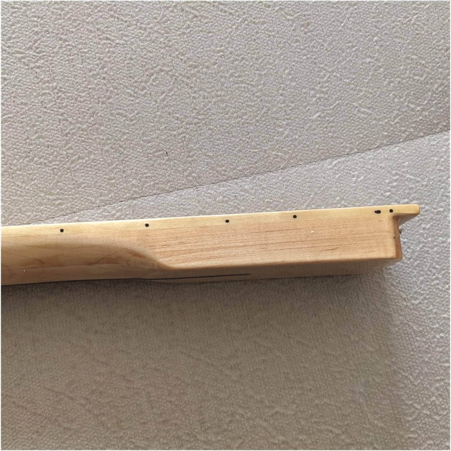 Fretless Maple 24 Frets Bass Guitar Neck Part 4 String Maple Fingerboard Unfinished Guitar Neck