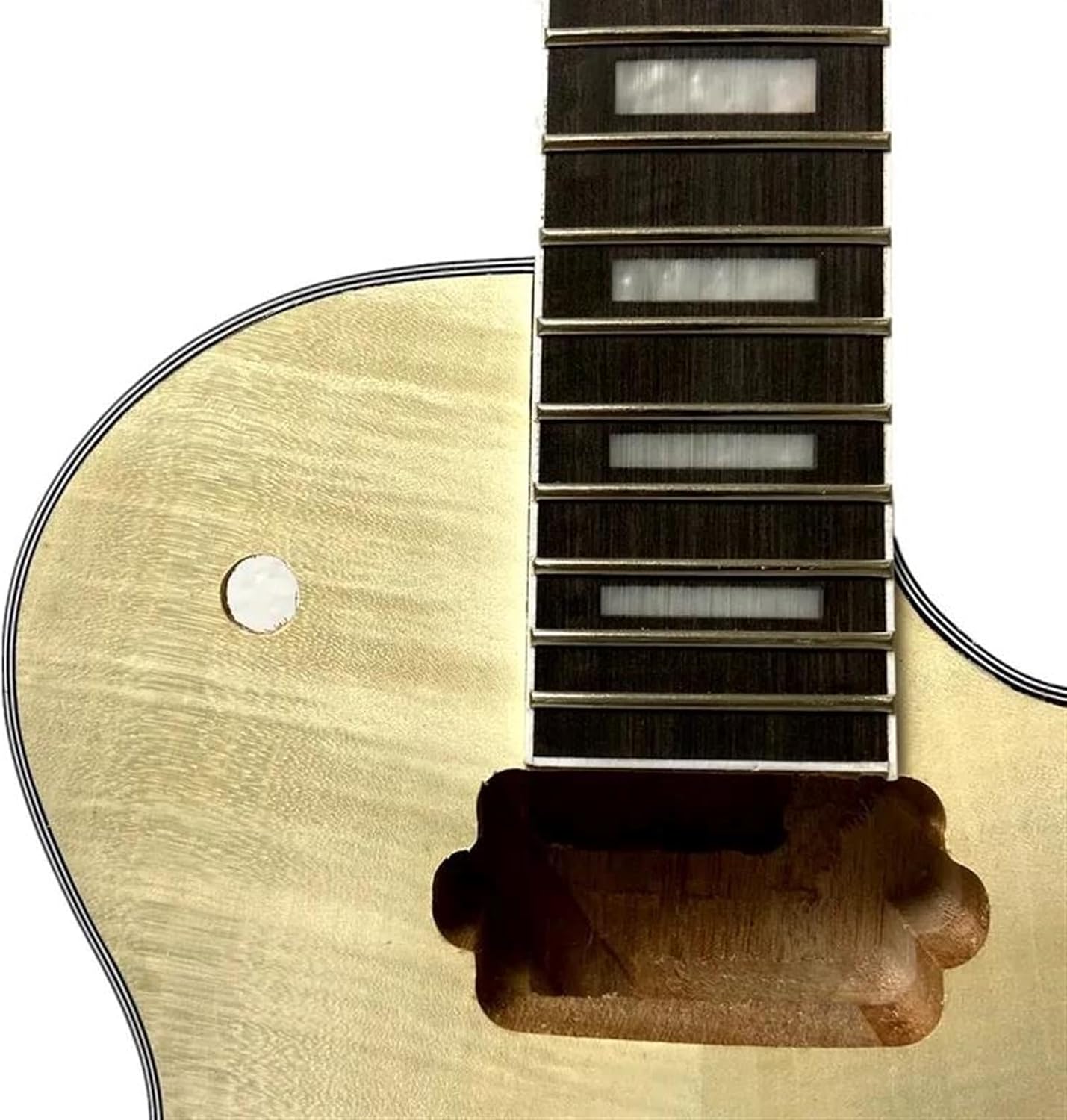 Guitar Body Guitar Replacement Parts 1 Set DIY Electric Guitar for LP Style Guitar Mahogany Body Unfinished Electric Guitar