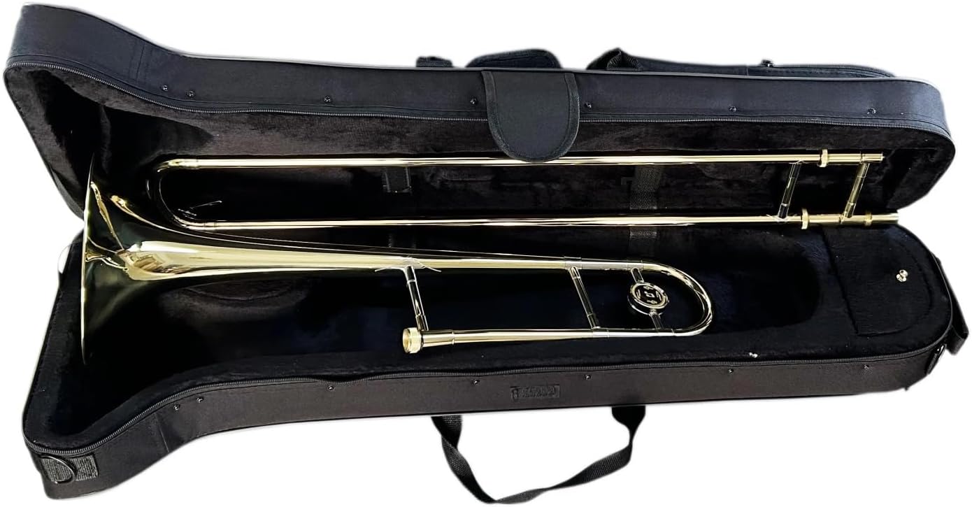 Professionals euphonium Bb Key Gold Tenor Trombone Musical Instrument Trombon Brass Body