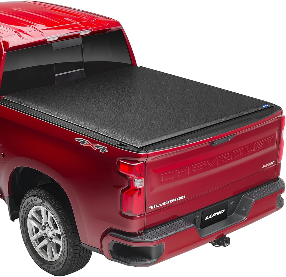 Lund Genesis Roll Up Soft Roll Up Truck Bed Tonneau Cover | 96007 | Fits 1994 - 2004 Chevy/GMC S10/Sonoma/Izuzu Hombre 6' 1