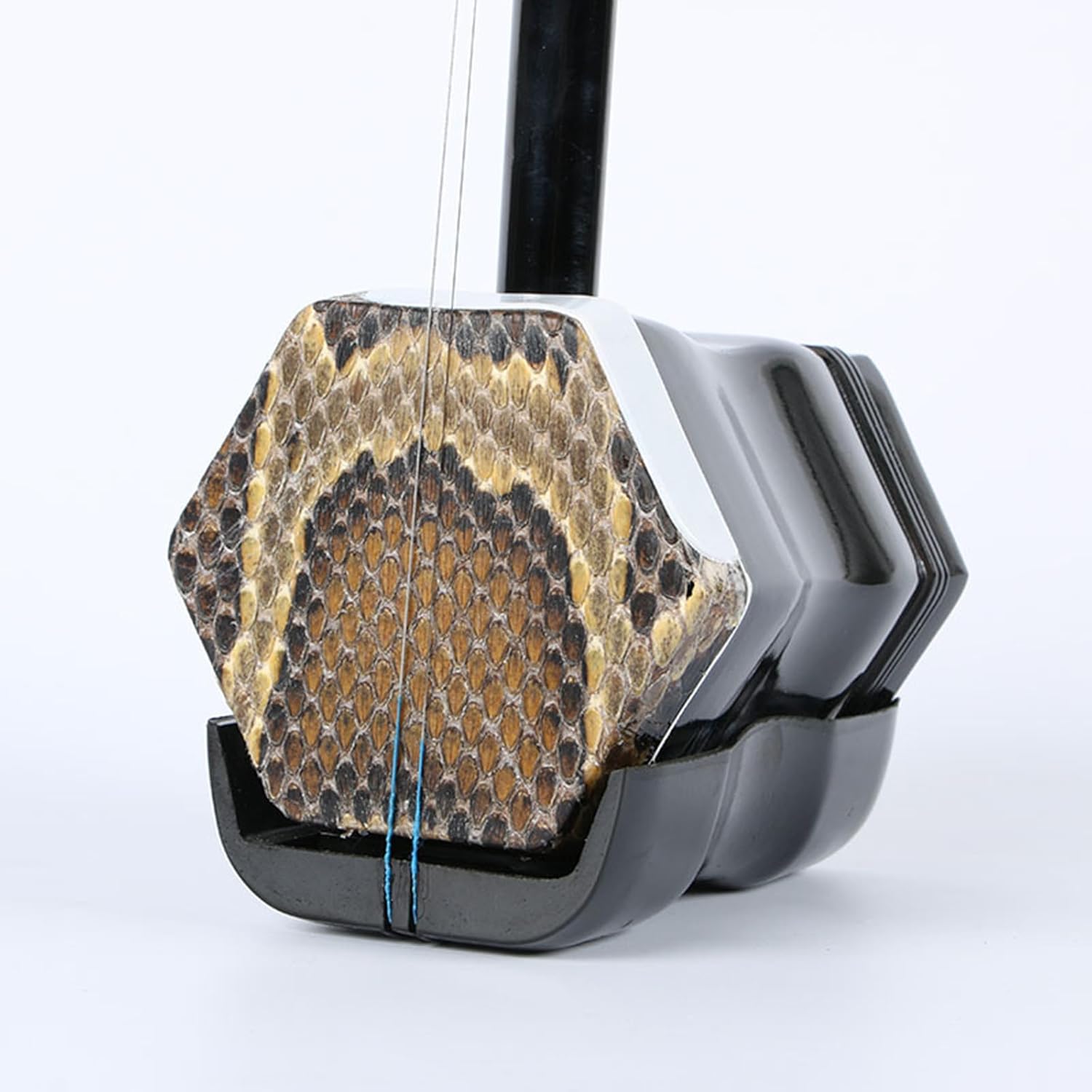 Chinese Erhu Instrument For Beginner Entry Level,Erhu Chinese 2-string Violin Fiddle Musical Instrument 32 inches (Color wood)