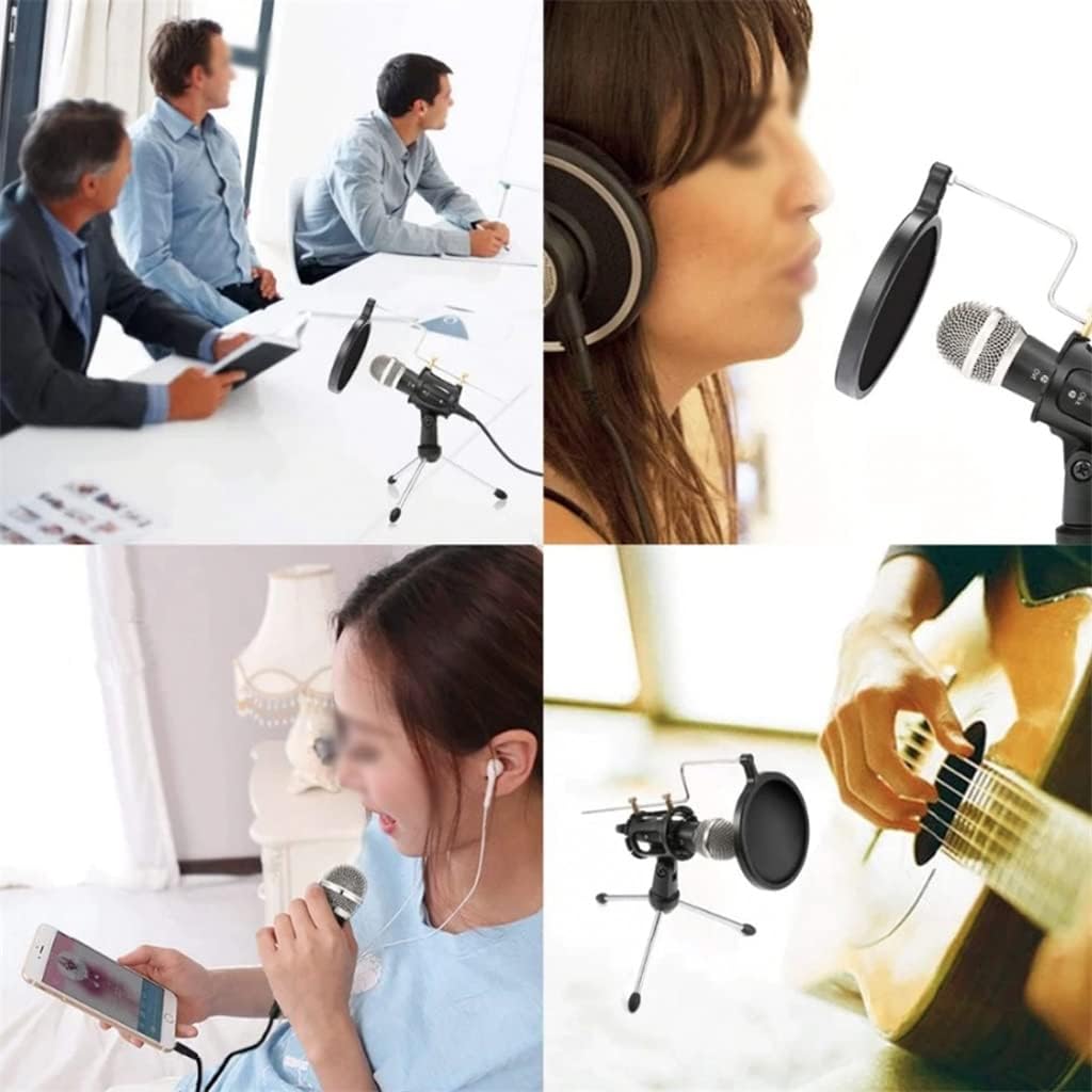 Professional Microphone, Condenser Recording, Direct Podcast, Powerful Stereo Jack, Suitable for Learning Influencers (A One Size)