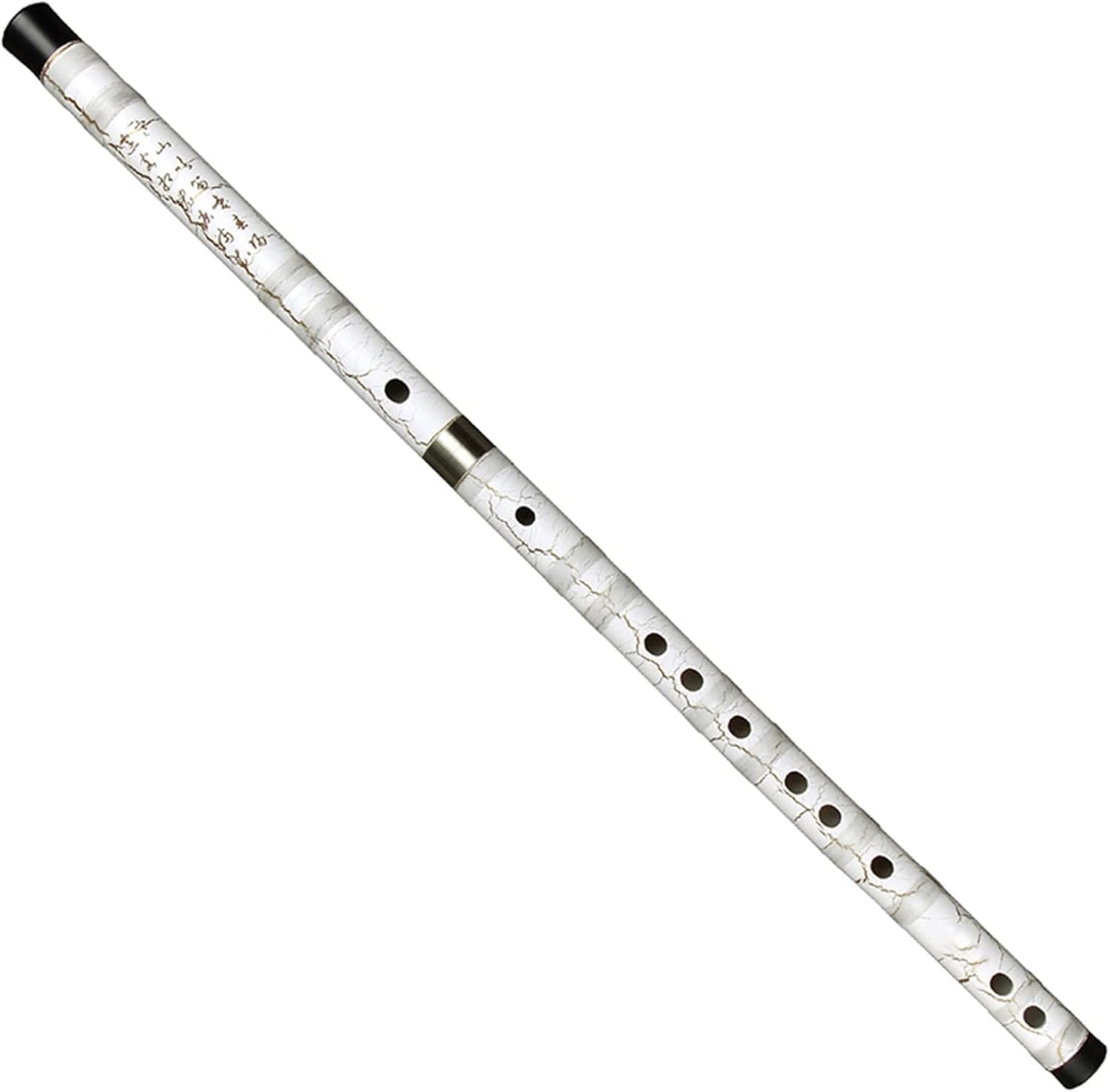 TSTS Chinese Bamboo Flute Woodwind Flute Classical Bamboo Flute Musical Instrument Chinese Traditional Dizi Transversal Flauta for Beginner (Color : D Key)