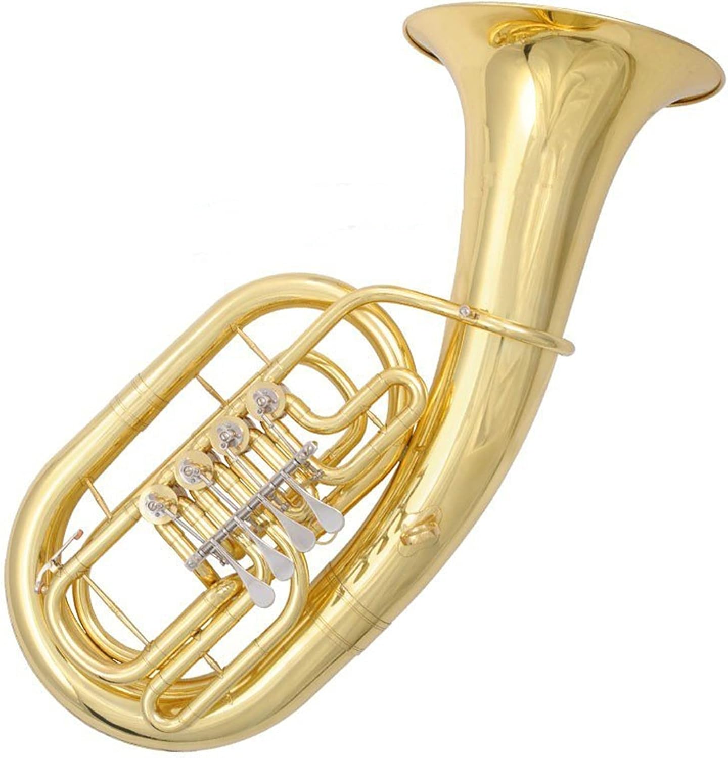 Popular and Musical Instrument Euphonium with Turning Valve Student Euphonium