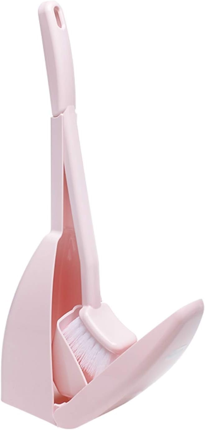 Toilet Brush and Holder Set Toilet Brush Cleaning Kit Handheld Toilet Brush Set One-Hand Toilet Brush Base One-Hand Toilet Cleaning Toilet Long-Handled Toilet Brush Toilet Bowl Brush for B
