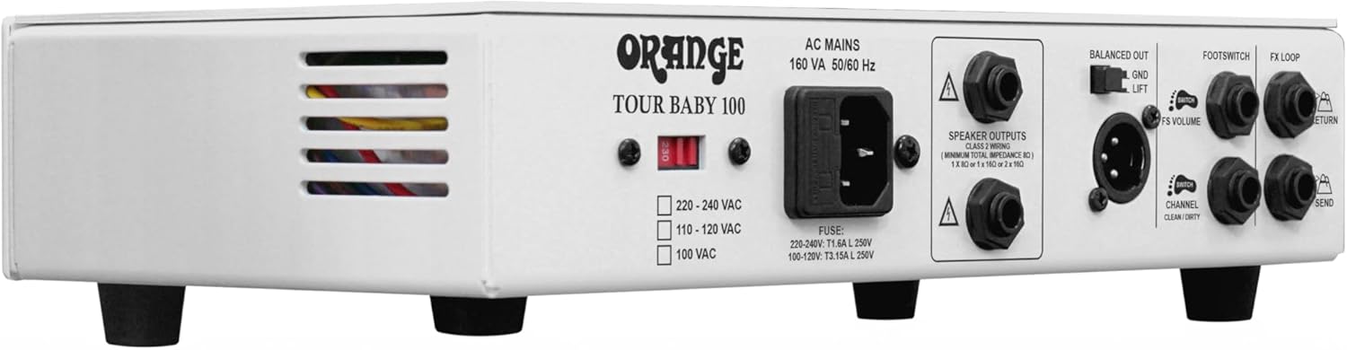 Orange Tour Baby Twin Channel Solid State Head, 100 Watts