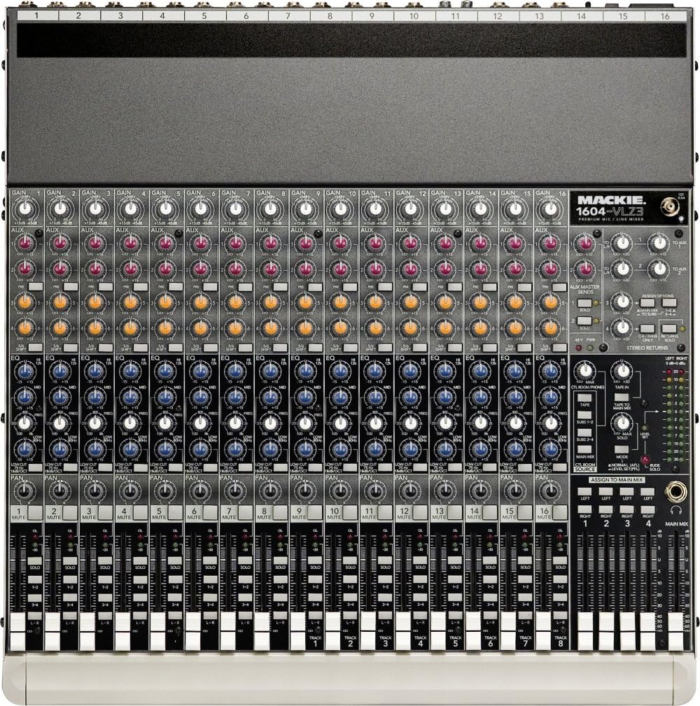 Mackie 1604-VLZ3 16-Channel Compact Mixer