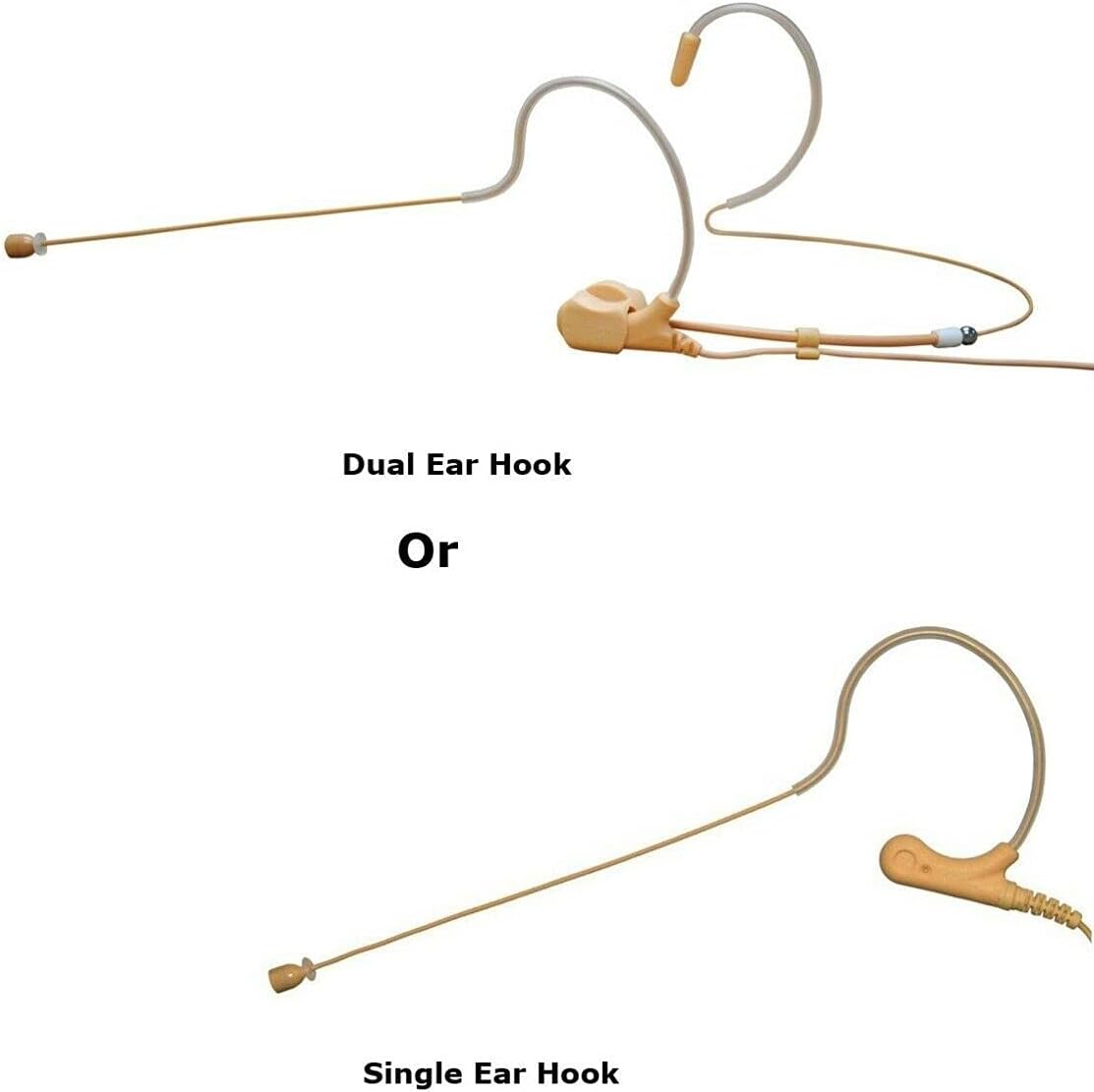 UVS70DR Earhook Headset Microphone with Bendable Boom (for Shure with Frame)