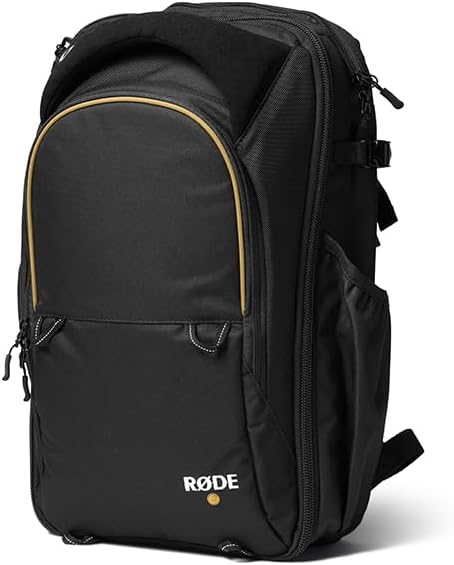 RØDE Backpack for RØDECaster Pro II, Laptop, Microphones, Arms and Accessories Bundle with PSA1+ Professional Studio Arm