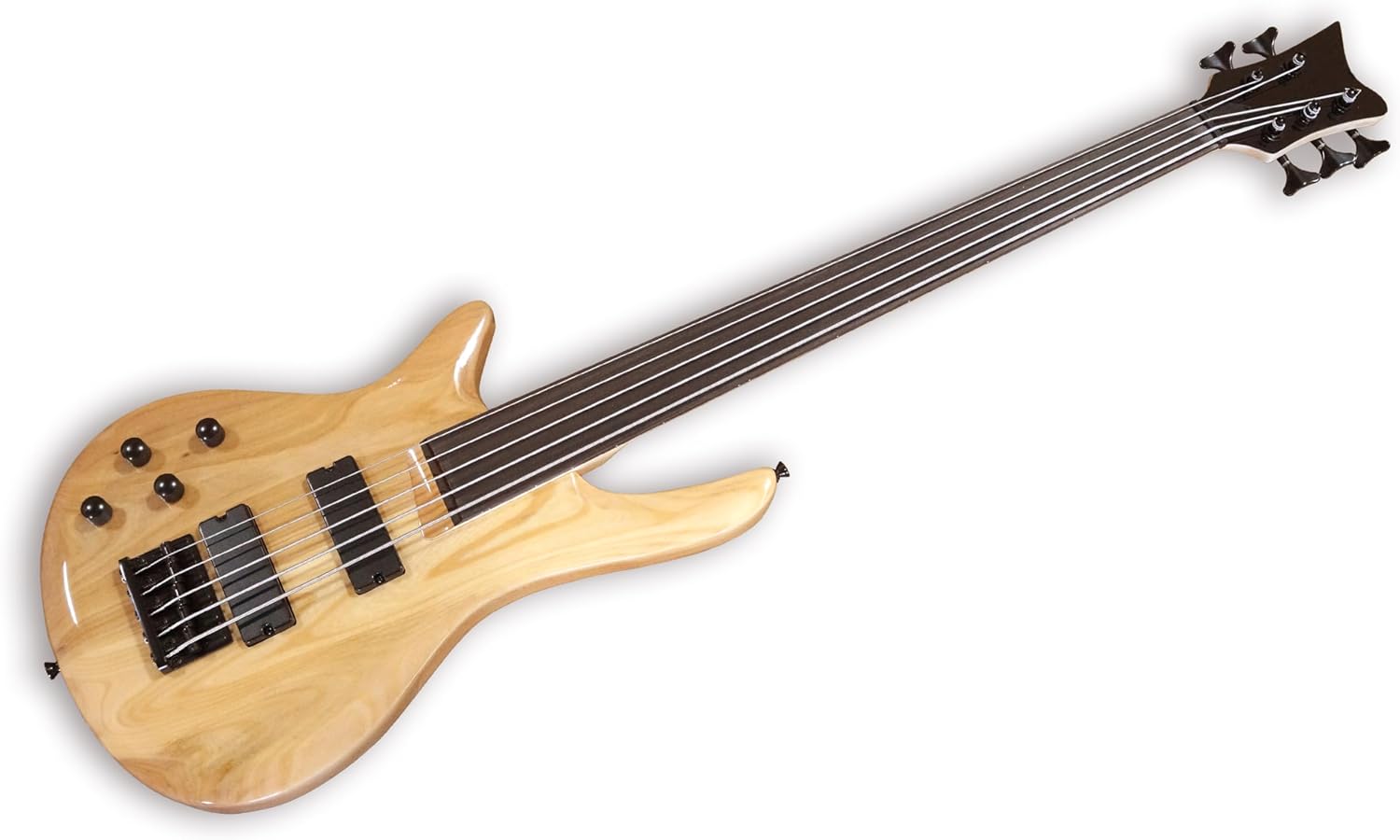 TARIO Left-handed Fretless 5 String Electric Bass Bolt_On Maple Neck,basswood Body