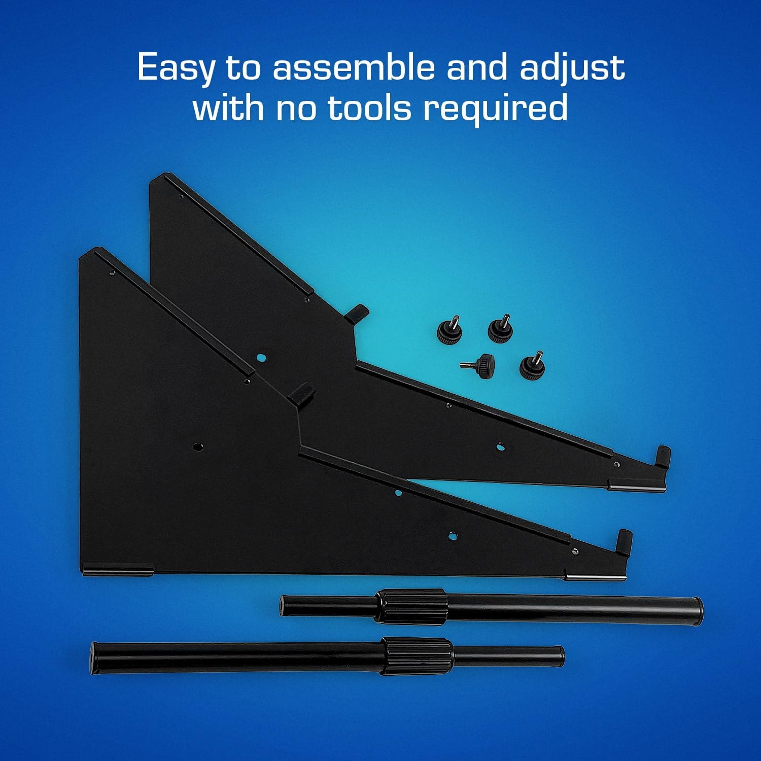 2-Tier XTS Desktop Stand, Adjustable Length from 10.6