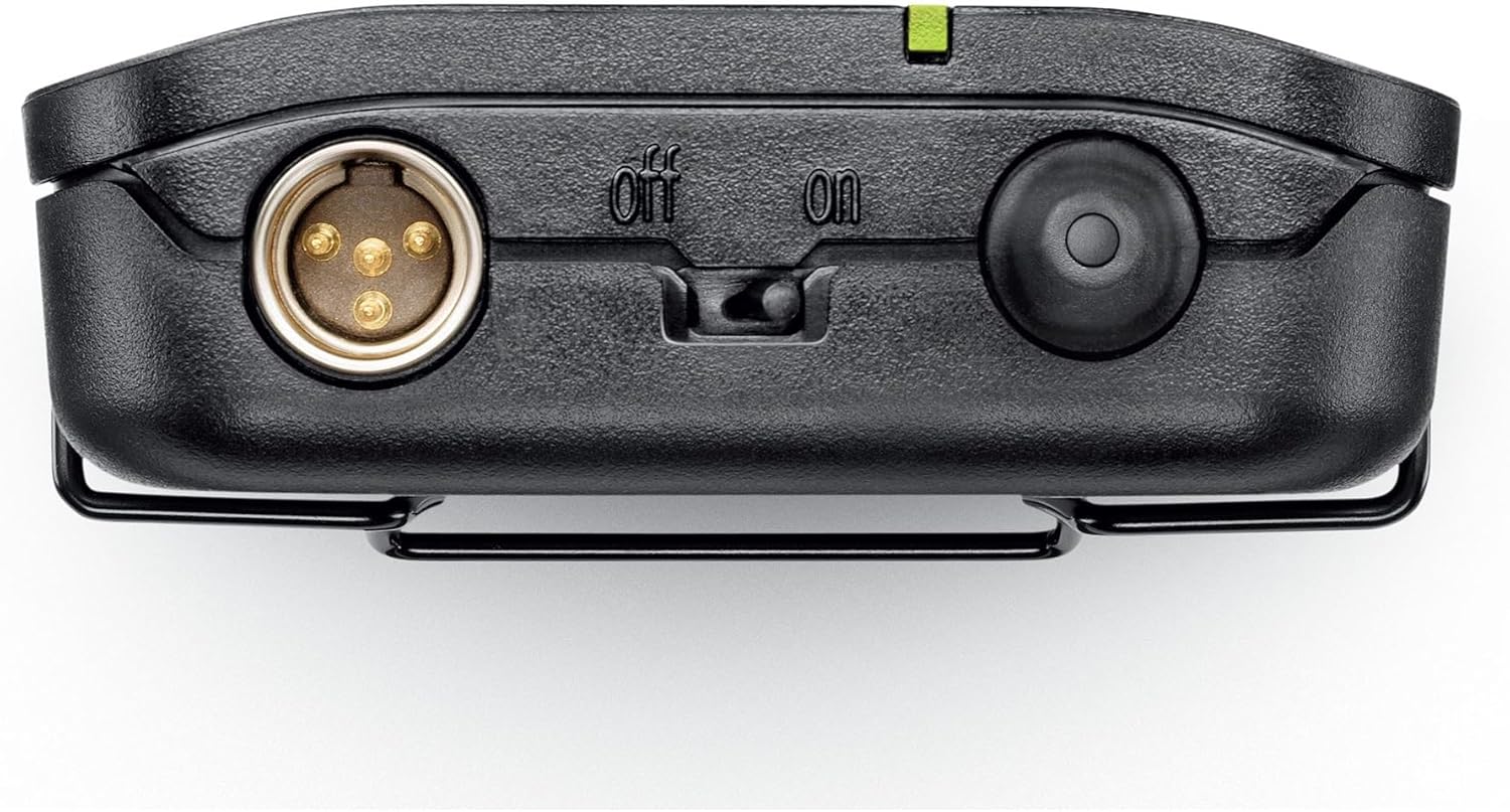 Shure BLX14/B98 Wireless Microphone System for Brass, Woodwinds, Percussion - 14-Hour Battery Life, 300 ft Range | Includes Clip-on Instrument Mic, Single Channel Receiver | H9 Band (BLX14/B98-H9)