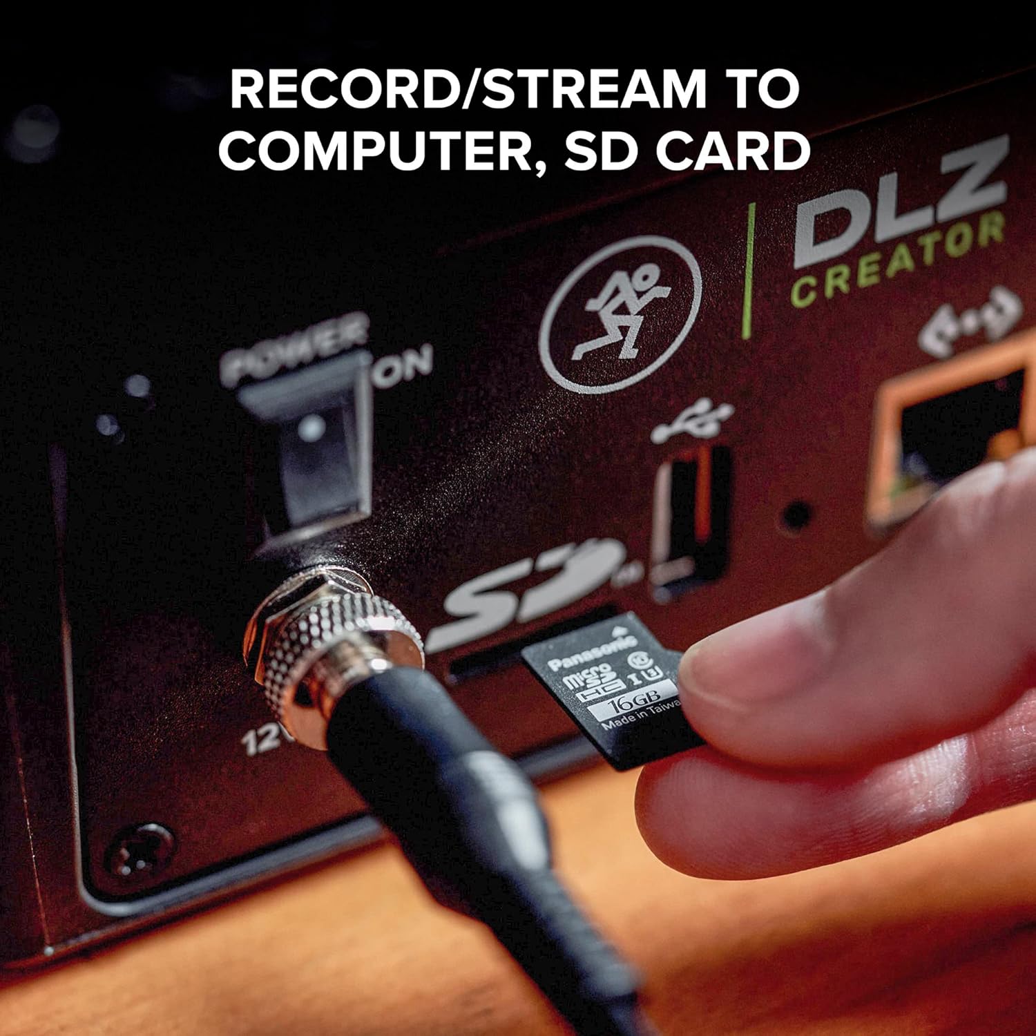 Mackie DLZ Creator Adaptive Digital Mixer for Podcasting, Streaming and YouTube with User Modes, Mix Agent Technology, Auto Mix, Onyx80 Mic Preamps