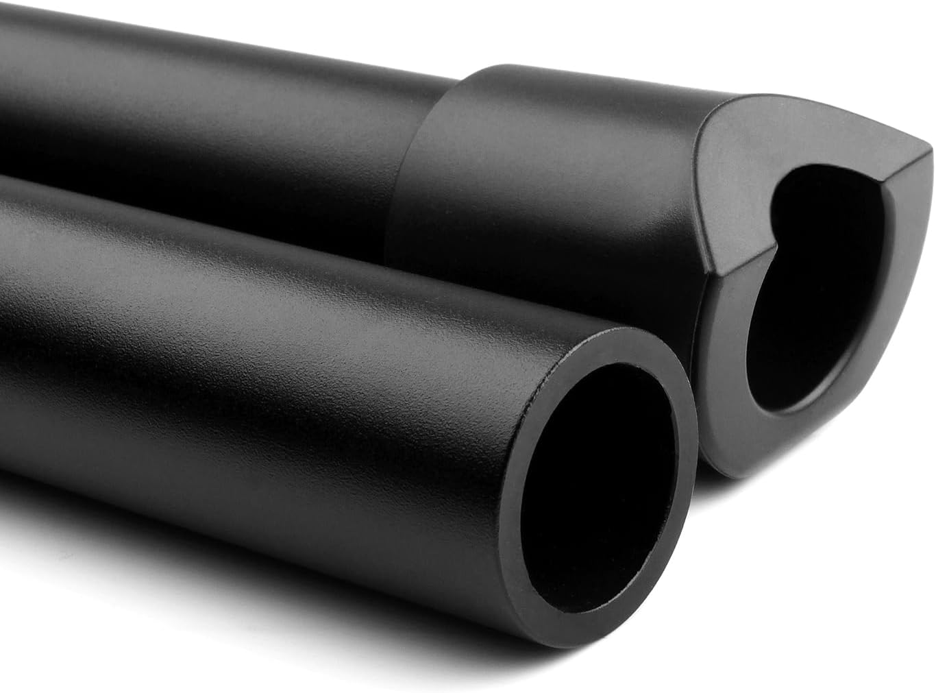 Traditional Musical Instrument D Key 5 Holes Black Metal Aluminum Alloy Flute called Shakuhachi (Two-section)