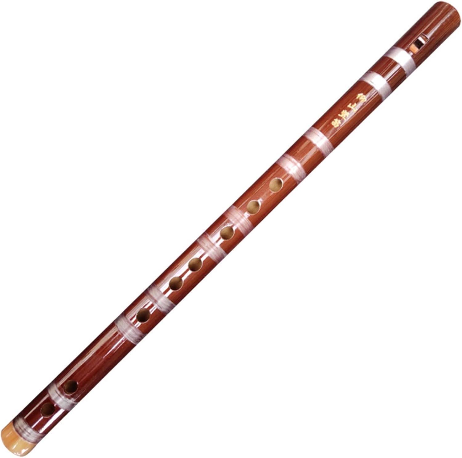TSTS Chinese Bamboo Flute Professional Brown Bamboo Flute Piccolo 6-Hole Recorder Children Beginner Adult Woodwind Instrument (Color : G)