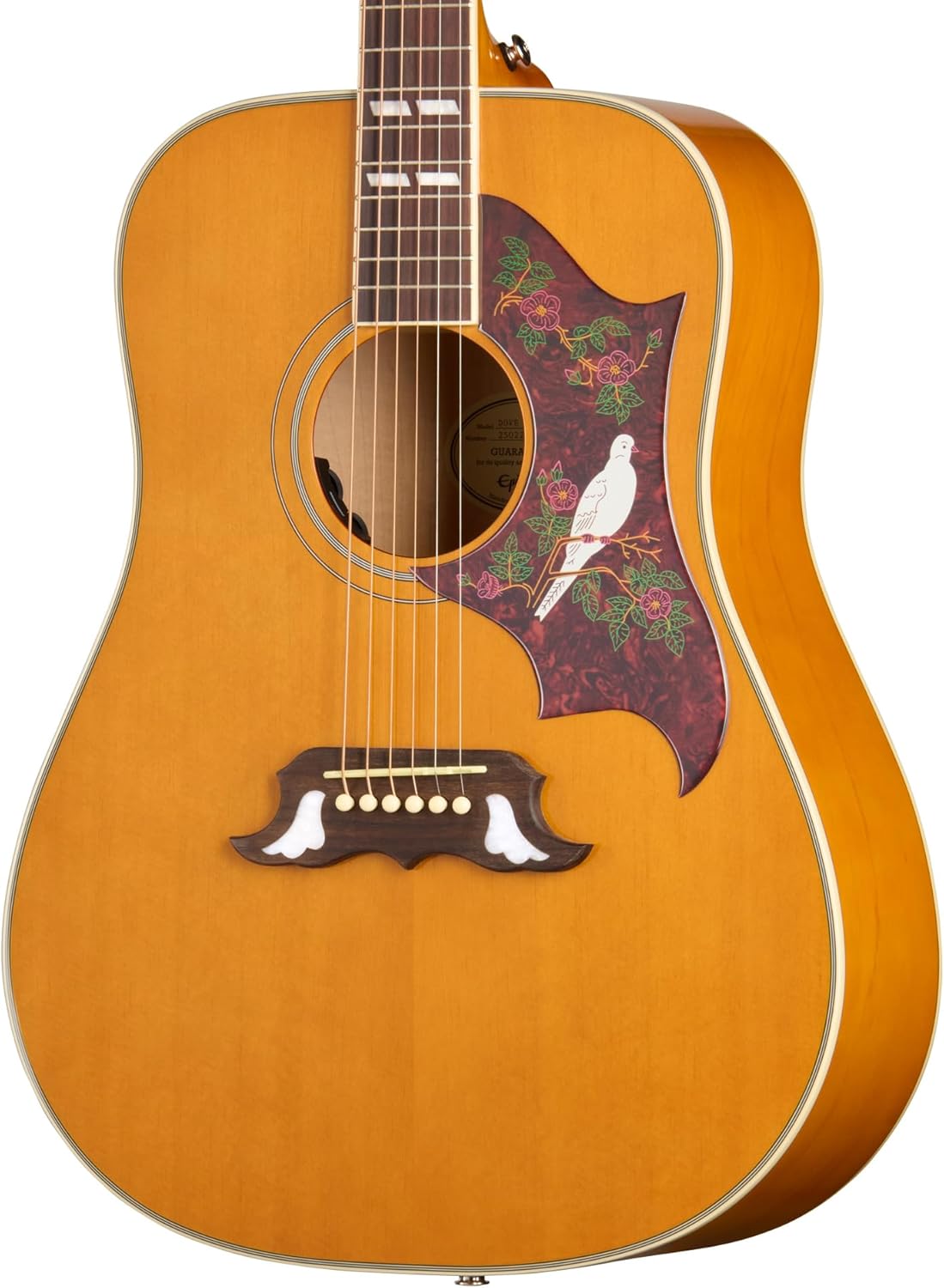 Epiphone Dove Studio Acoustic Electric, Natural with Bag