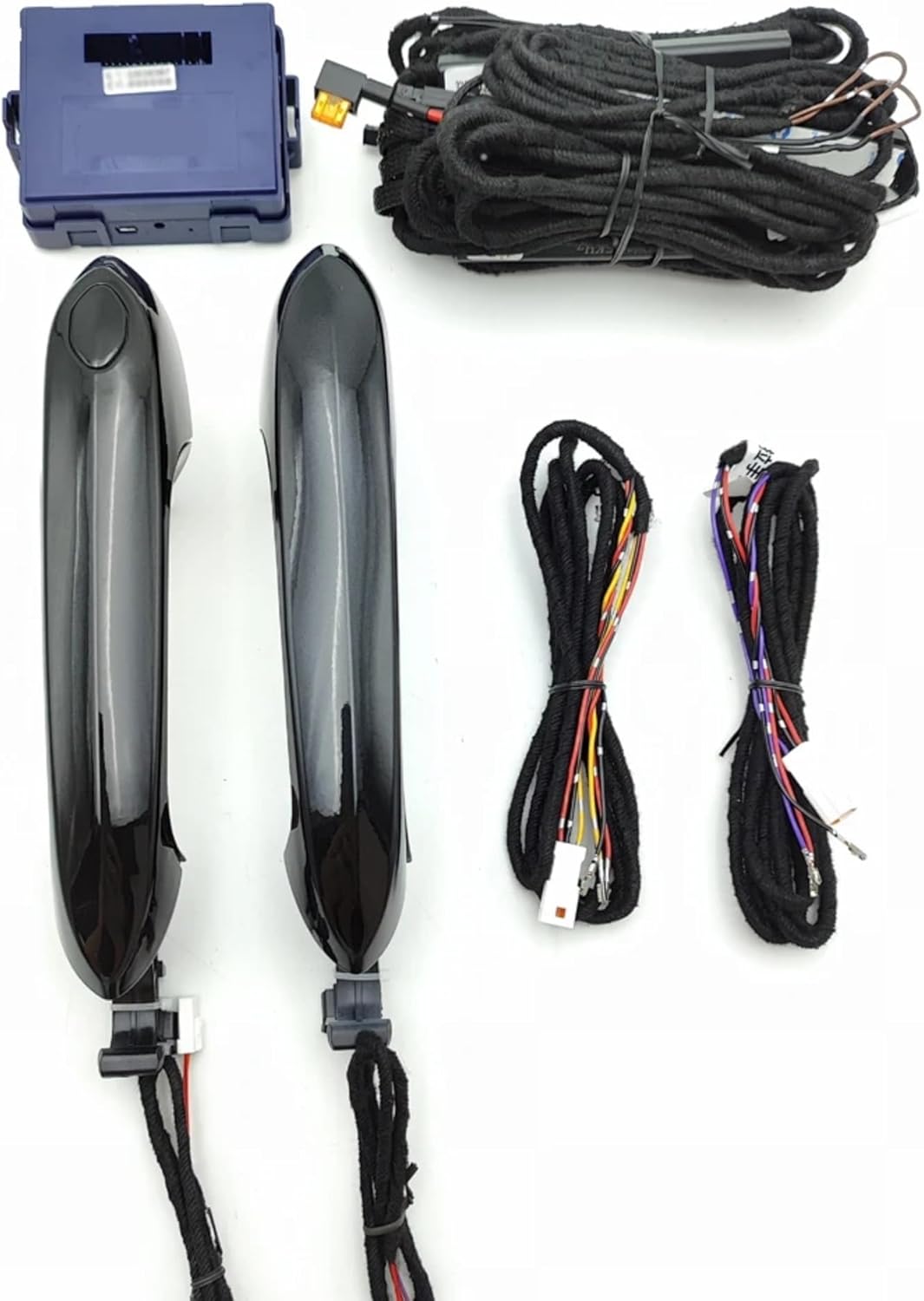 Upgrade Passive Keyless Entry Car Alarm System Fit for BMW X5 G05 X6 G06 G38 G30 G20 G01 G02 Keyless Go Module,Car Door Touch Switch Lock Kit,with 2 Induction Handle (19-23 G38)