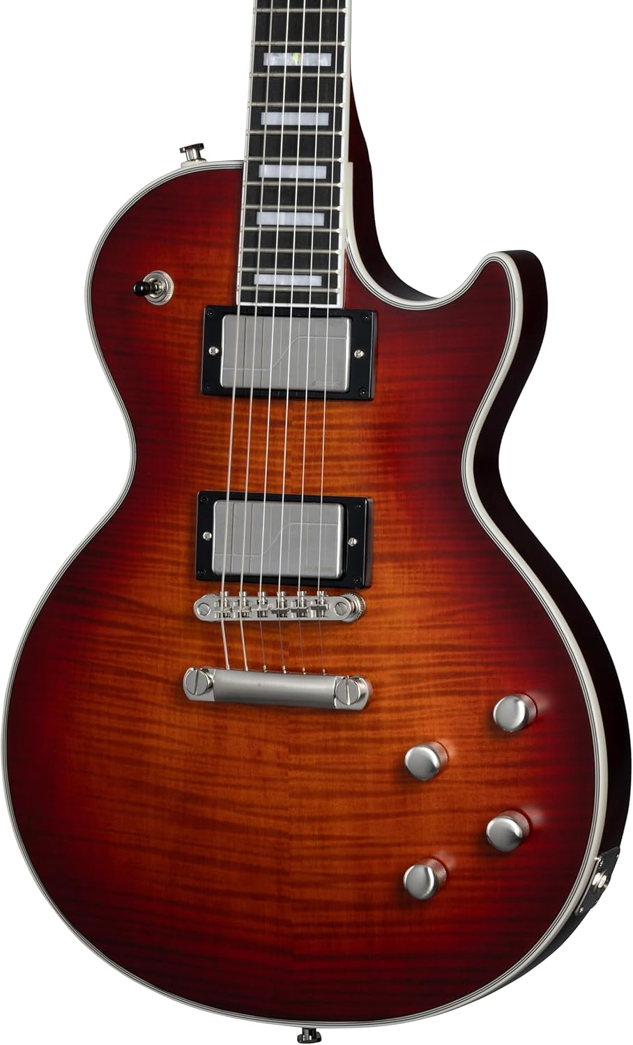 Epiphone Les Paul Prophecy, Aged Bengal Tiger Burst With Bag