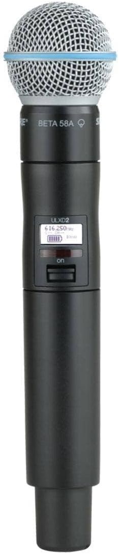 Shure ULXD2/B58 Handheld Wireless Microphone Transmitter (Band X52)