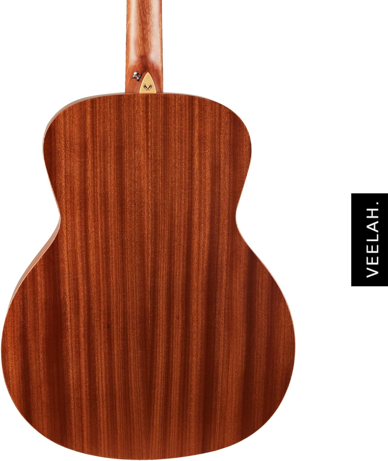 V1-OM Acoustic Guitar Solid Top OM Style Acoustic Guitar Mahogany Back and Sides with Gig Bag