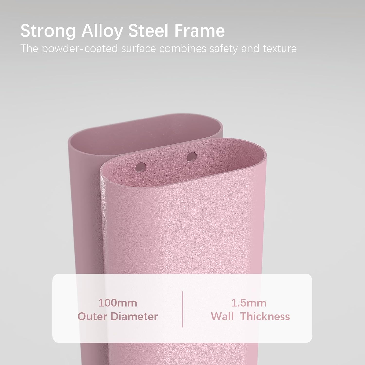 Pink Rolling TV Stand for 32 to 55 65 75 85 Inch TVs, Corner TV Floor Stand with Mount, Universal Portable Mobile TV Cart on Wheels, Small TV Stand for Bedroom, Living Room, Conference Room