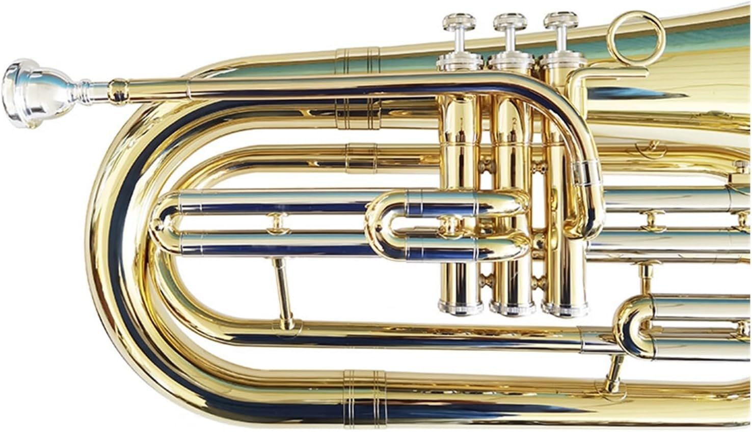 Bb Key Euphonium For Performance Or Practice A Professional Instrument Euphonium All-brass Instrument