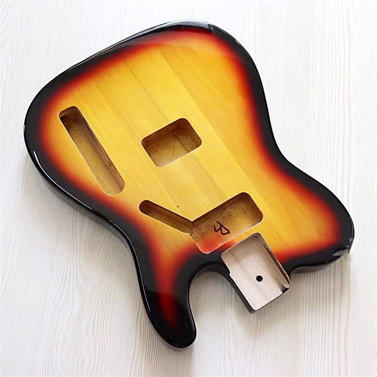TSTS Alder Electric Guitar Body DIY Unfinished Custom Sunset for TL Style Guitar Parts Accessory Guitar DIY Accessory