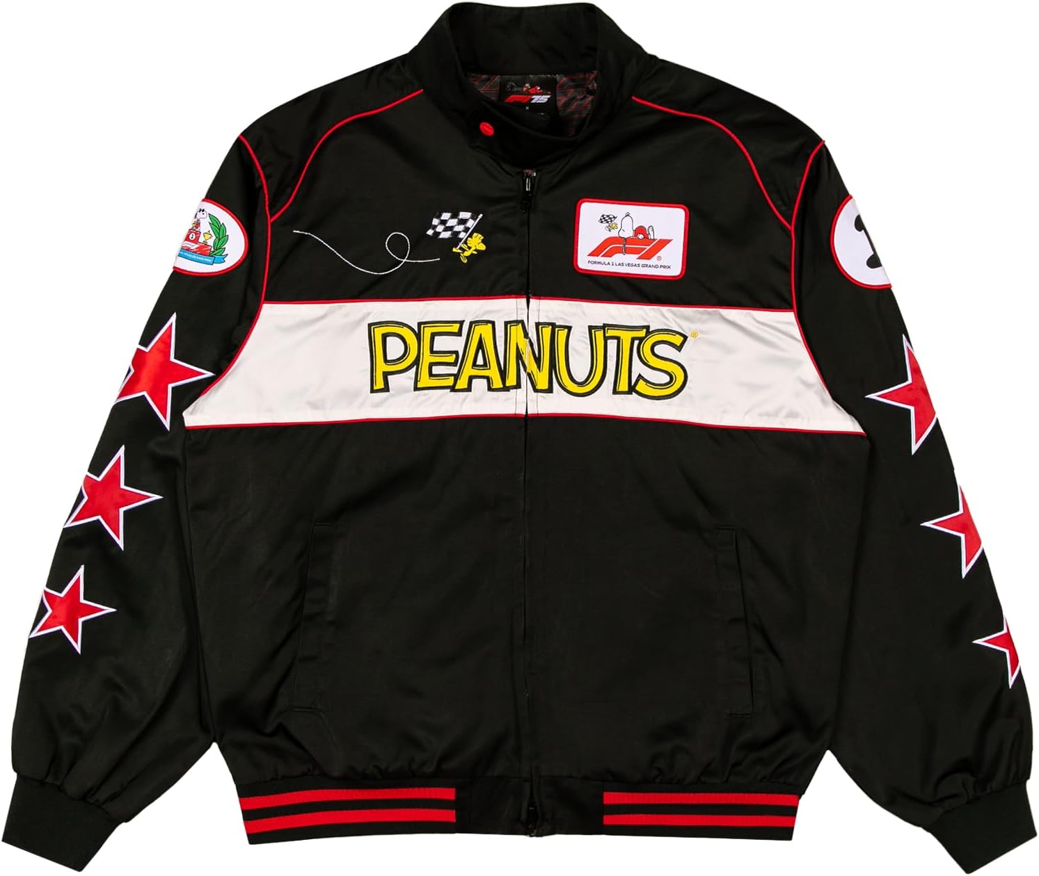 F1 Las Vegas Grand Prix Men's Peanuts Star Racer Jacket
