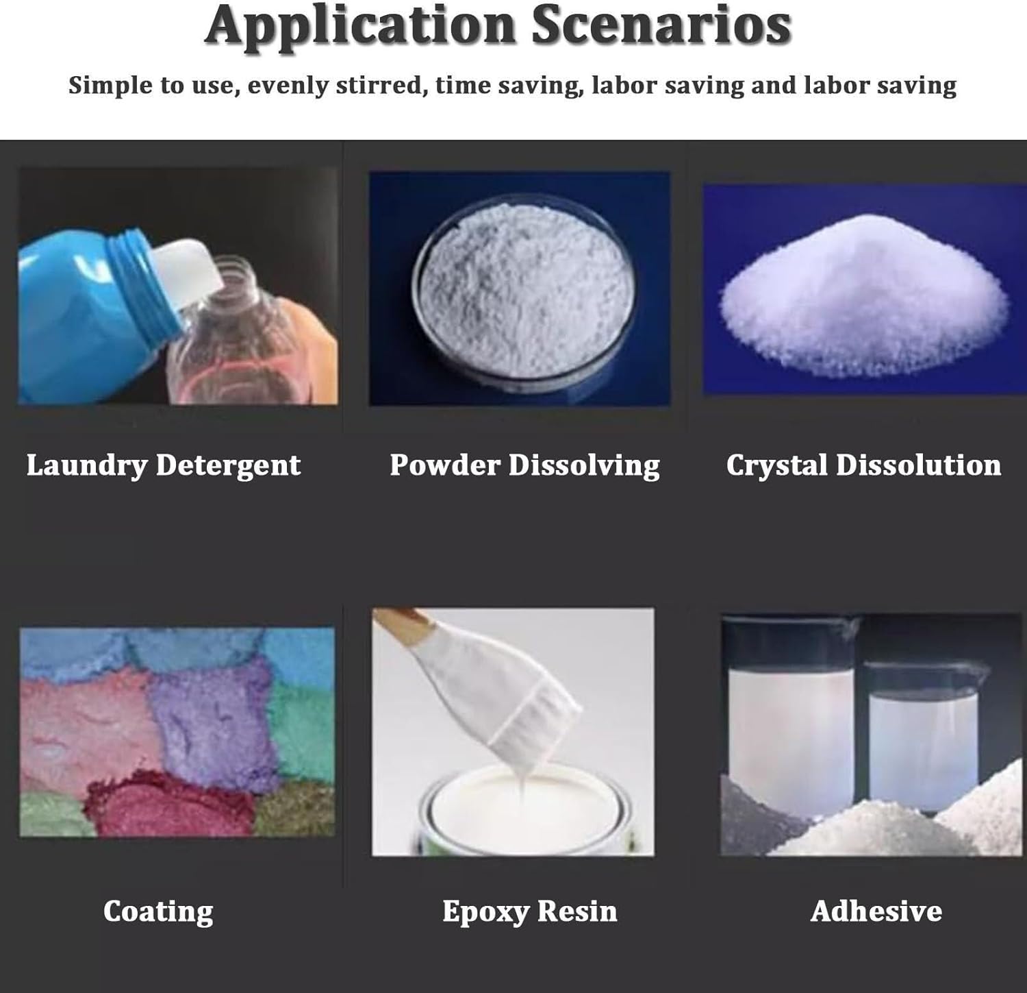 IBC Paint Agitator, 980W Electric Tank Mixer Machine, Commercial 1 Ton Paint Stirring Machine with Support Hanger, Paint Mixing Equipment, for Ink Dissolver Agitator